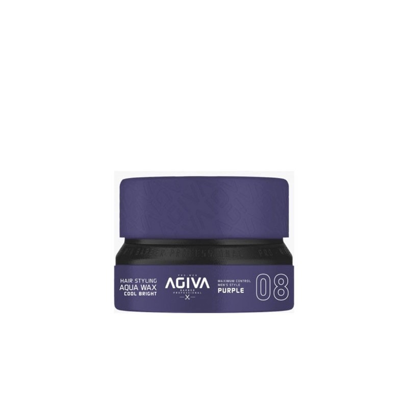 AGIVA HAIR STYLING AQUA WAX COOL BRIGHT PURPLE 08 155ML