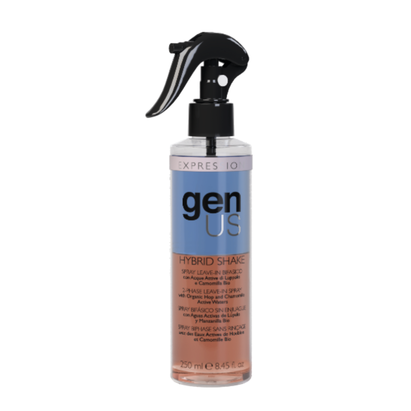Genus,Hybrid Shake Spray Bifásico Sin Enjuague 250 ml.