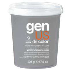 Genus, Decoloración 9 Tonos Azul 500gr