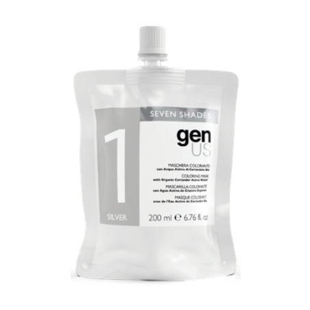 Genus,Mascarilla Shade Color Silver 200 ml.
