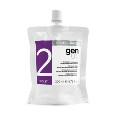 Genus,Mascarilla Shade Color Violet 200 ml.