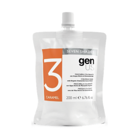 Genus,Mascarilla Shade Color Caramel 200 ml.