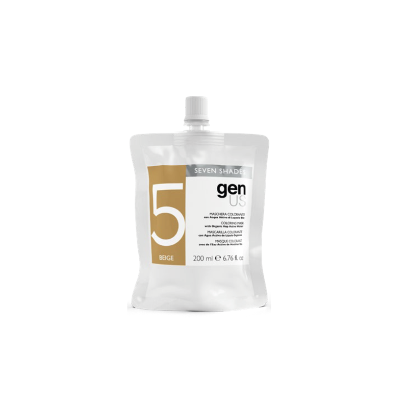 Genus,Mascarilla Shade Color Beige 200 ml.