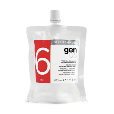 Genus, Mascarilla Shade Color Red 200 ml