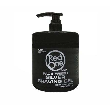 RED ONE FACE REFRESH SILVEr SHAVING GEL 1000ML