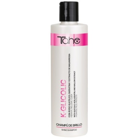 TAHE Champú de brillo exfoliante y revitalizante con AHAs K-Glicolic