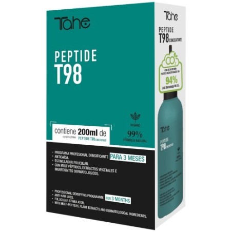 TAHE Programa anticaída: Concentrado 200 ml + Champú 300 ml Peptide T98