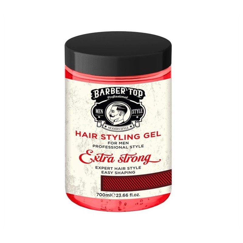 Barber top, hair gel 700ml extra strong