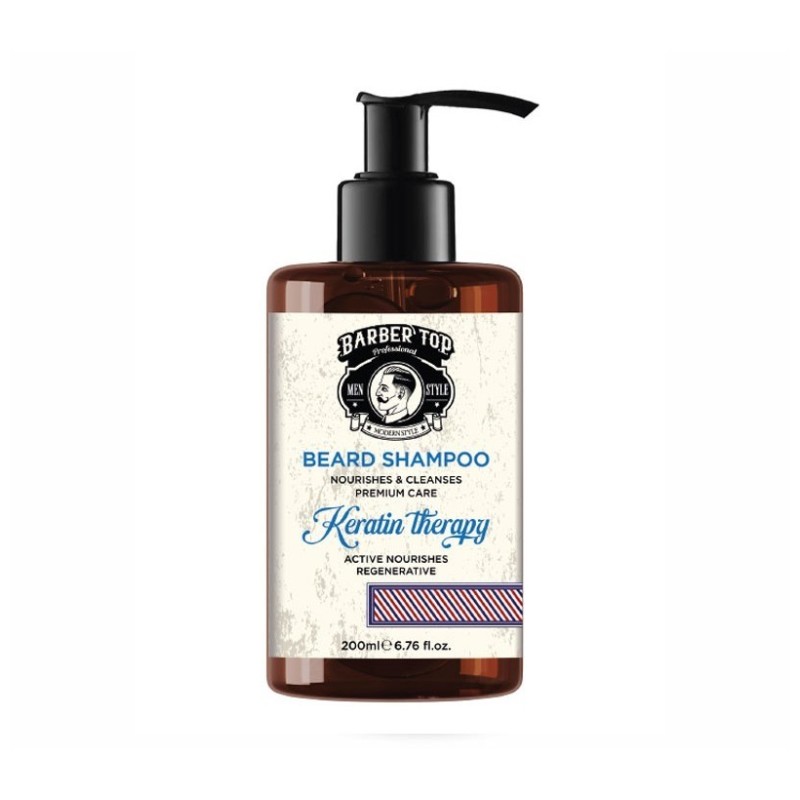 Barber top, beard shampooo  200 ML
