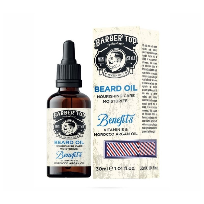 Barber top, beard oil 30ml