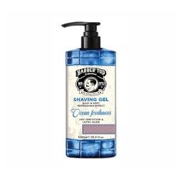 Barber top, shave gel 1000ml ocean freshness