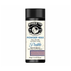 Barber top, powder wax 20gr flexible