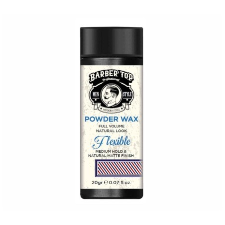 Barber top, powder wax 20gr flexible