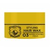 Barber top, hair wax 150ml intensidad 03