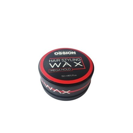 OSSION HAIR STYLING WAX MEGA HOLD ROJA 150ML
